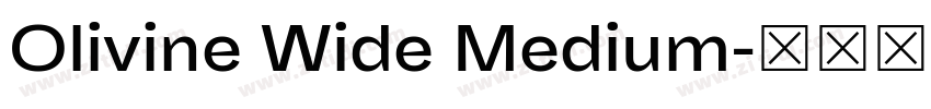 Olivine Wide Medium字体转换 Olivine Wide Medium字体转换